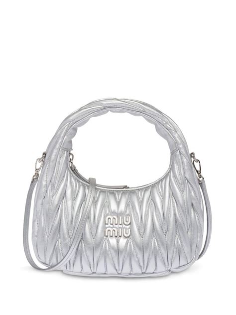 miu miu bag silver|Miu Miu bag vintage.